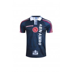 Camisola AFC Ajax Retro Equipamento Segundo 1997-1998 Manga Curta
